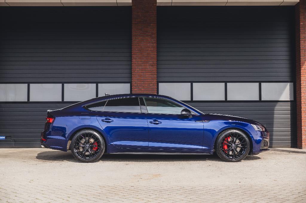 Audi S5 3.0 Quattro 354pk 2018 | Navarra Blue | Full Option, 2995 cc, Blauw, Bedrijf, Vierwielaandrijving