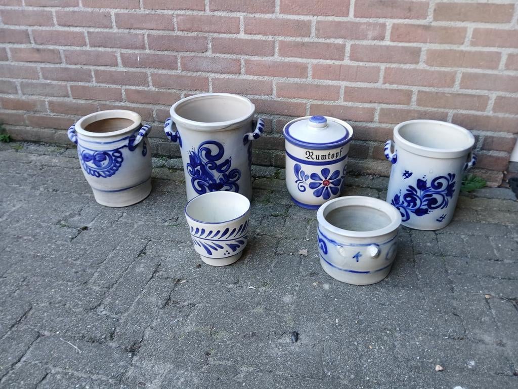 (Keulse) Aardewerken potten verzameling, Antiek en Kunst, Ophalen