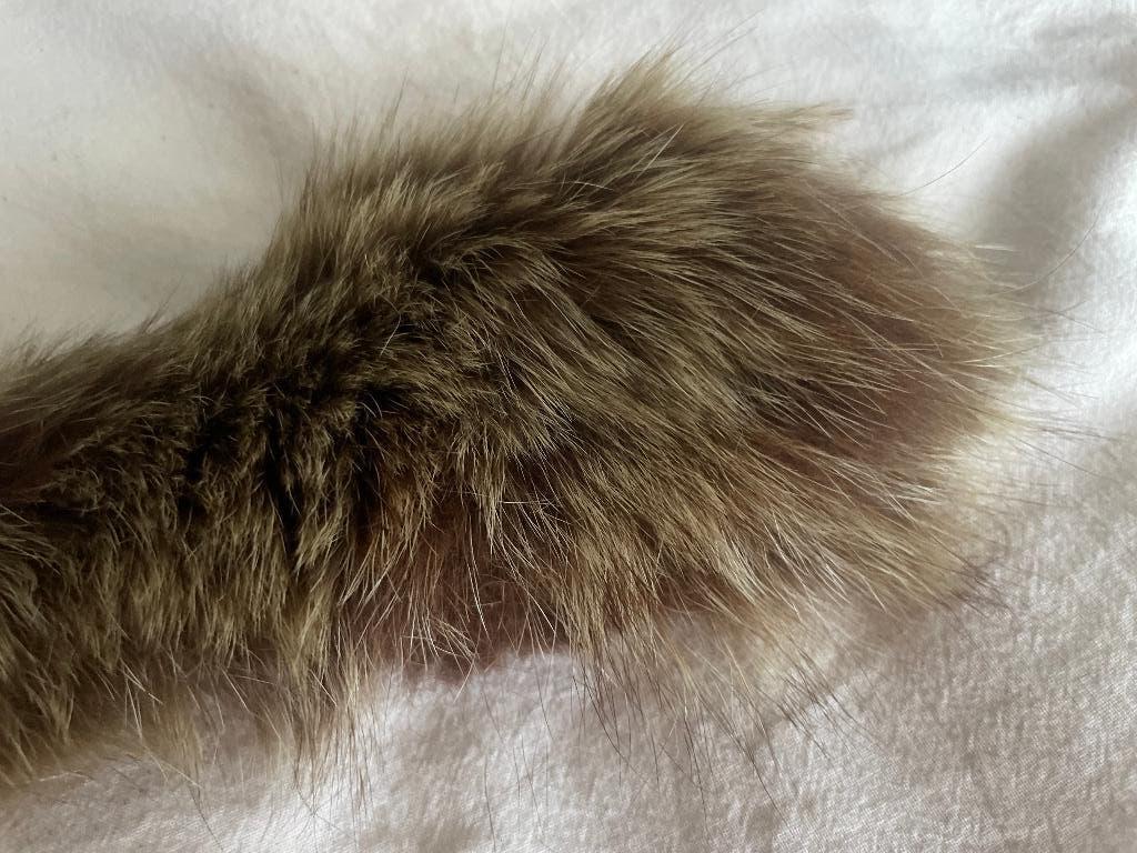 Bontkraag los (real fur), Maat 38/40 (M), Beige, Ophalen of Verzenden, Onbekend