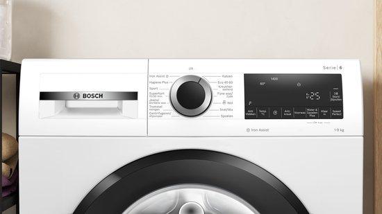 Bosch wasmachine WGG244ZANL - Serie 6 - met stoom, 1200 tot 1600 toeren, Minder dan 85 cm, BSH Huishoudapparaten, 8 tot 10 kg