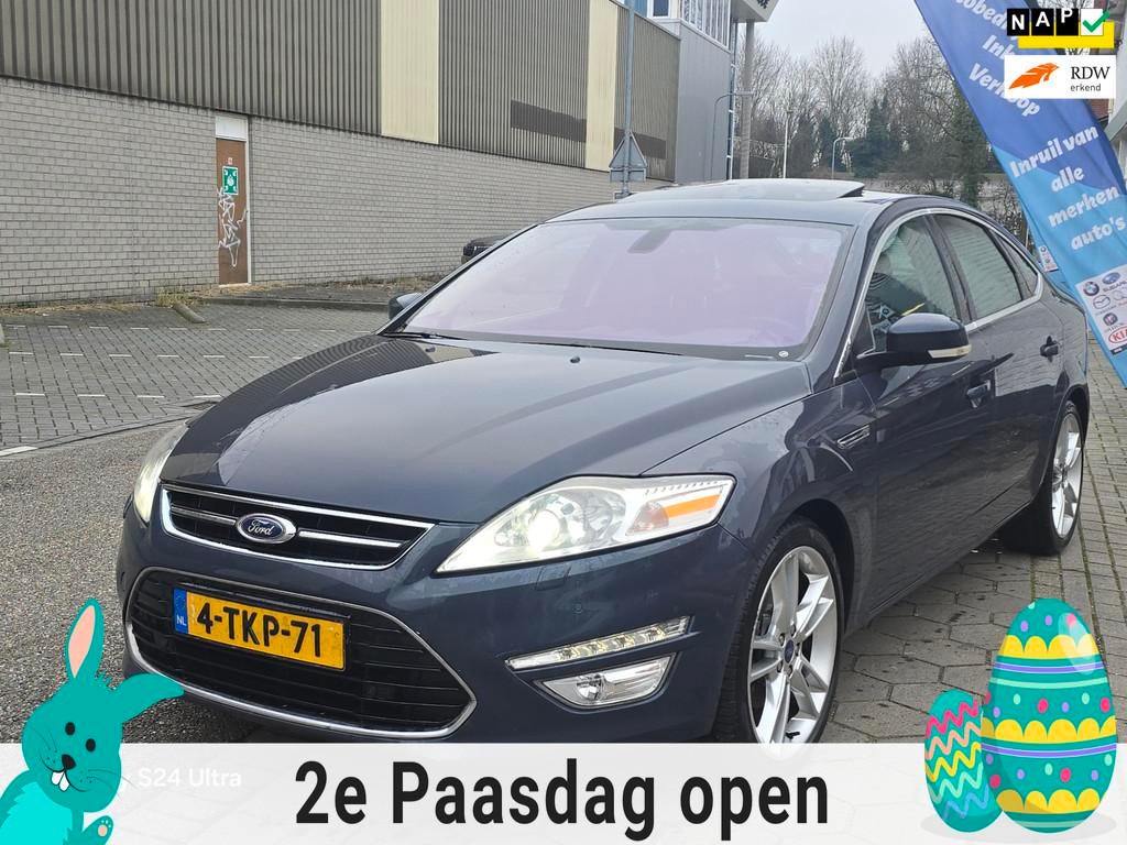 Ford Mondeo 1.6 EcoBoost Platinum*zeer nette auto*dak*navi*a, Voorwielaandrijving, Gebruikt, 4 cilinders, Origineel Nederlands