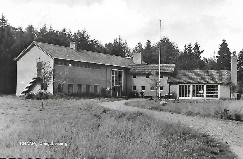 Chaam- -Jeugdherberg., Verzenden, 1960 tot 1980, Gelopen, Noord-Brabant