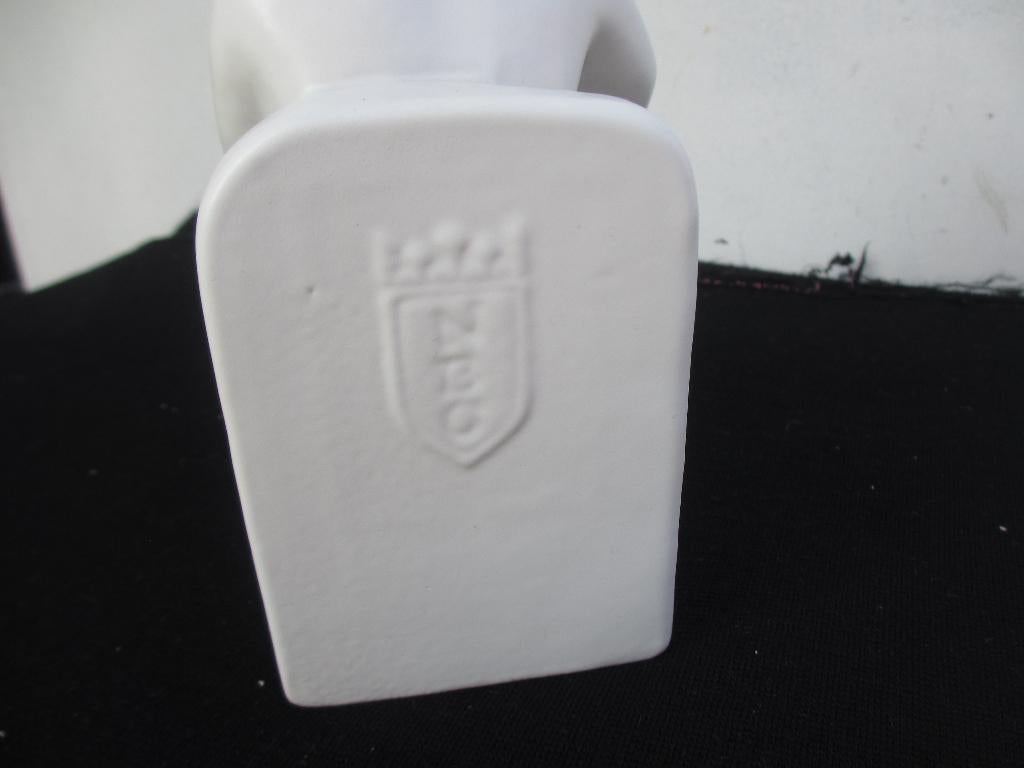 2 plateel keramiek boekensteunen ontwerp Fransje Carbasius., Ophalen of Verzenden