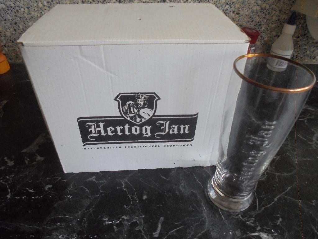bier glazen hertog jan nieuw, Verzamelen, Ophalen, Nieuw, Glas of Glazen, Hertog Jan
