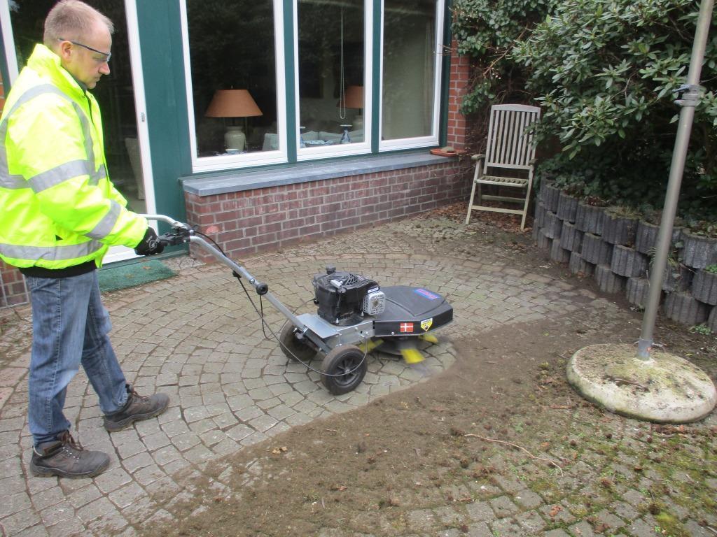 ONKRUID BORSTELMACHINE HOME 55 KWERN, Ophalen of Verzenden, Nieuw, Benzine
