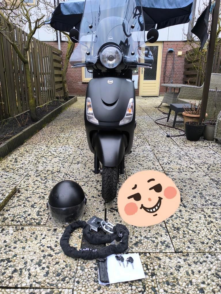 SYM FIDDLE 2 EURO4 (2020) TOP STAAT!, Fietsen en Brommers, Scooters | SYM, Ophalen, Zo goed als nieuw, Benzine, Fiddle