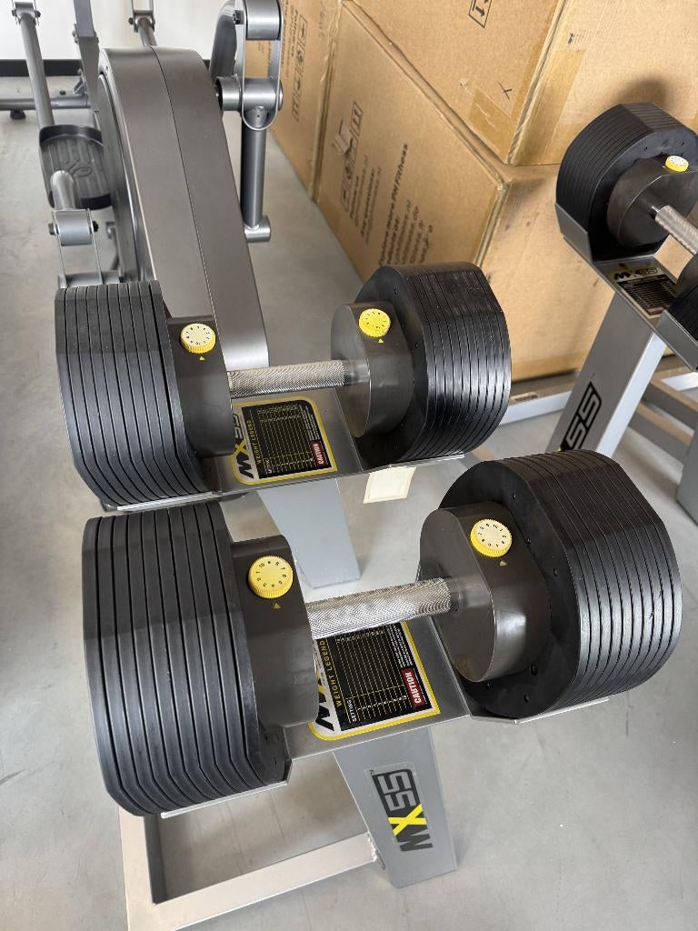 MX55 Select Dumbbells Incl. Standaard - 4.5KG t/m 24.9KG