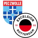 Tickets PEC Zwolle - Excelsior Rotterdam te koop!, Twee personen, April