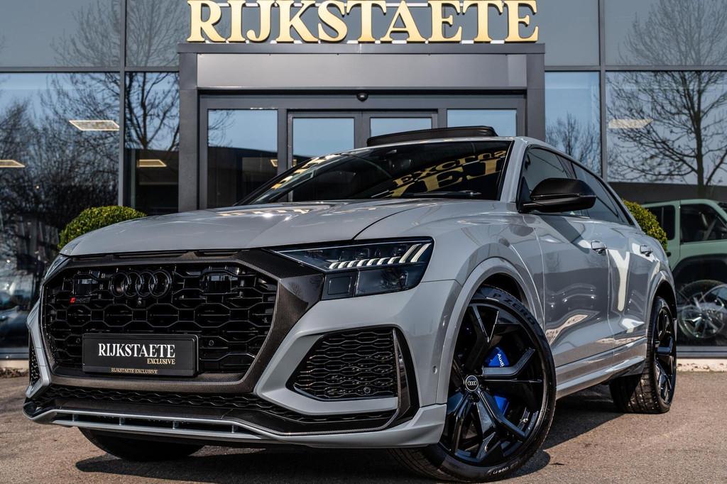 Audi RSQ8 4.0 TFSI RS Q8 Quattro|PANO|B&O|KERAMISCH|CARBON, Auto's, Audi, Gebruikt, 600 pk, Bedrijf, Vierwielaandrijving