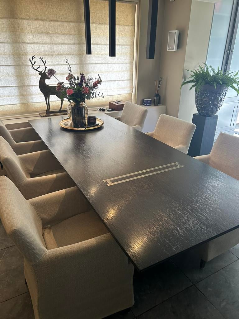 Eettafel Marcel Woltering, Ophalen, Gebruikt, 200 cm of meer, 50 tot 100 cm