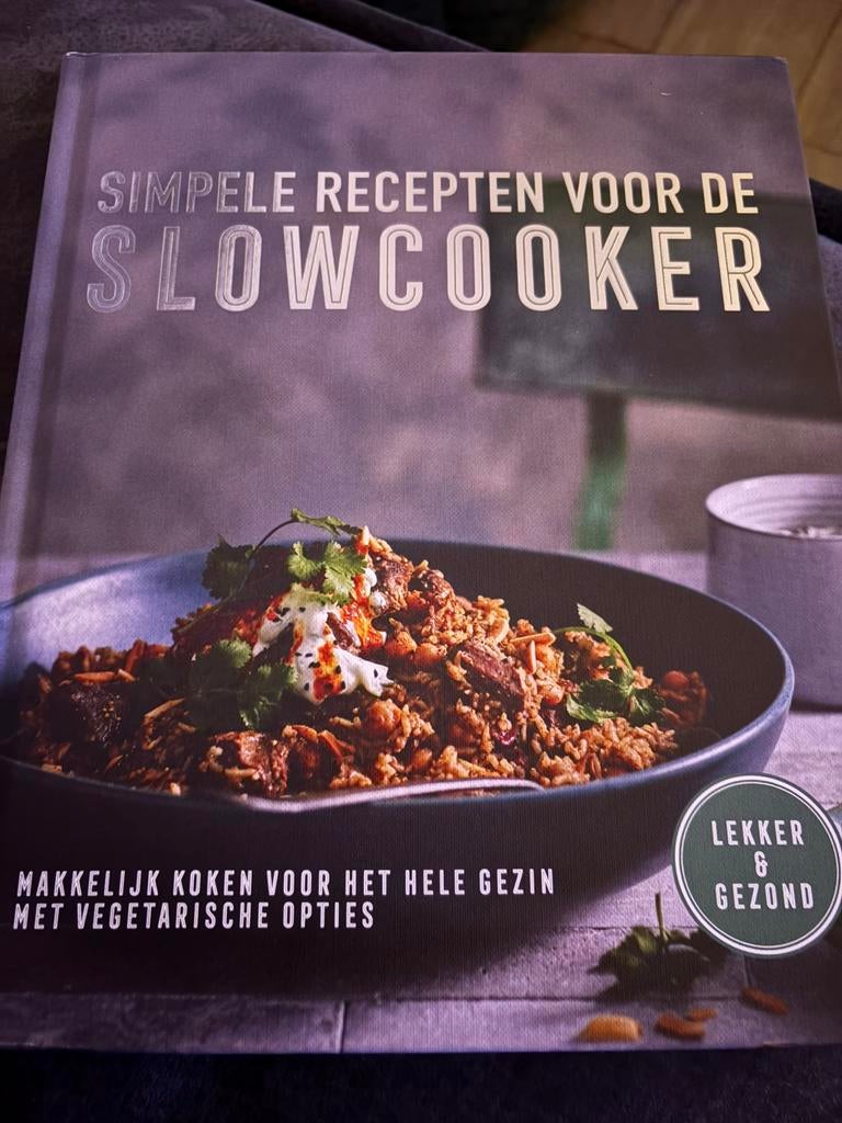 Kookboek boor de slowcooker, Boeken, Hoofdgerechten, Nieuw, Ophalen of Verzenden, Gezond koken