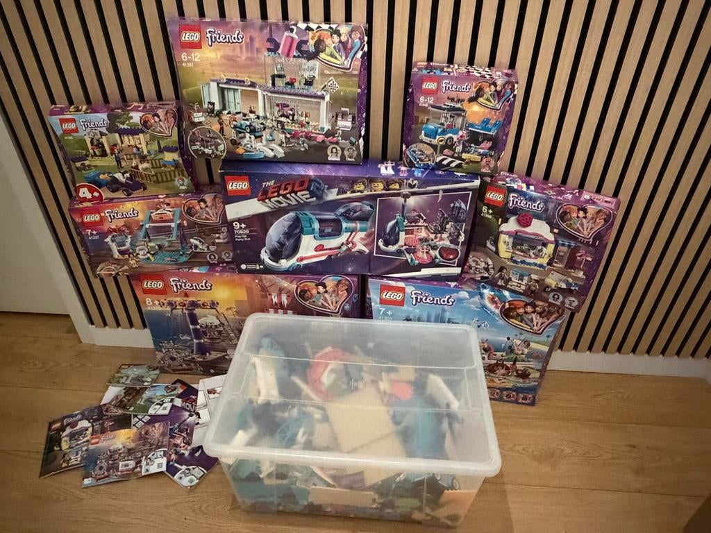 Grote partij originele LEGO Friends + LEGO Movie, Ophalen of Verzenden, Gebruikt, Complete set, Lego