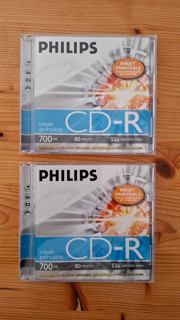 CD-R   Philips  (nieuw), Ophalen of Verzenden, Nieuw