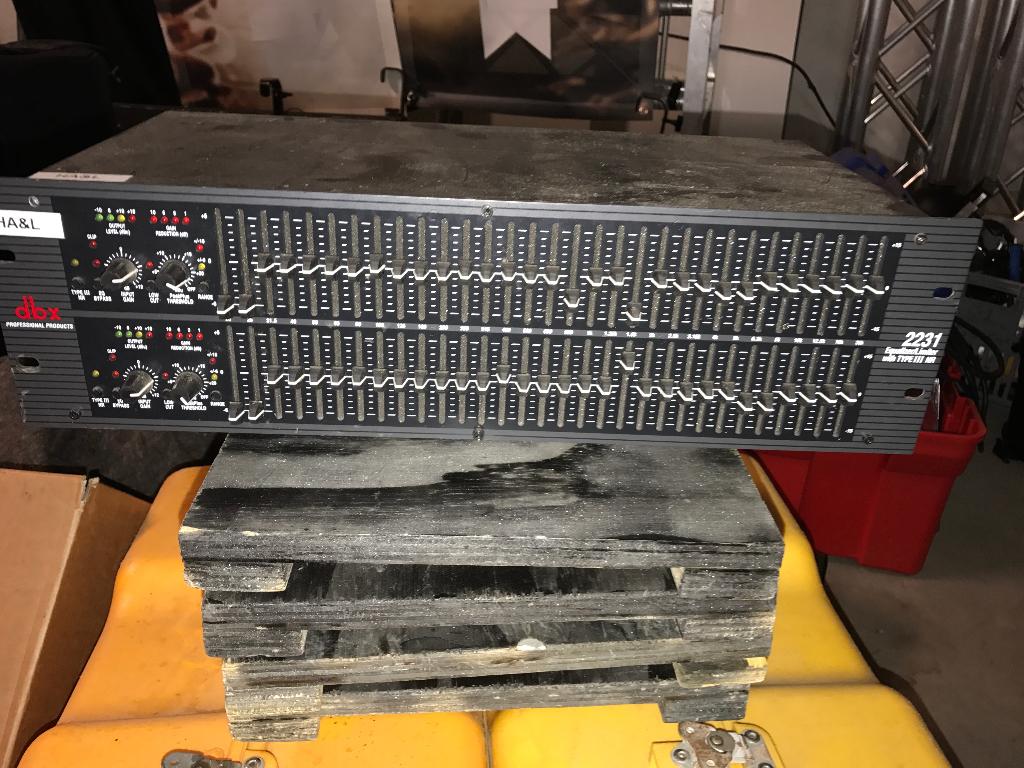 DBX - 2231 EQ, Muziek en Instrumenten, Effecten, Ophalen, Gebruikt, Overige typen