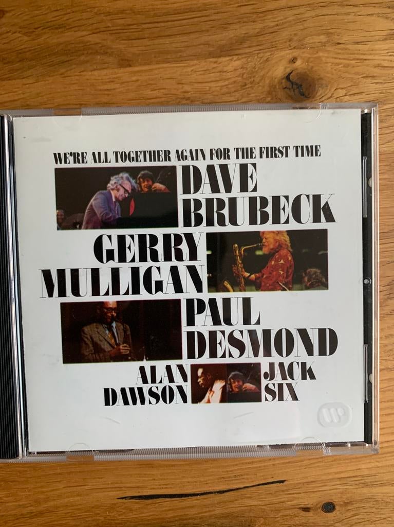Dave brubeck - we’re all together again for the first time, Ophalen of Verzenden, 1980 tot heden, Zo goed als nieuw, Jazz