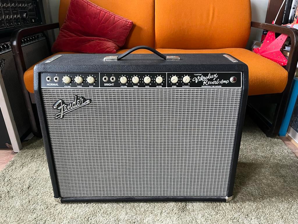 Fender Custom Vibrolux Reverb Amp - Zo goed als nieuw, Ophalen, Zo goed als nieuw, Gitaar, Minder dan 50 watt