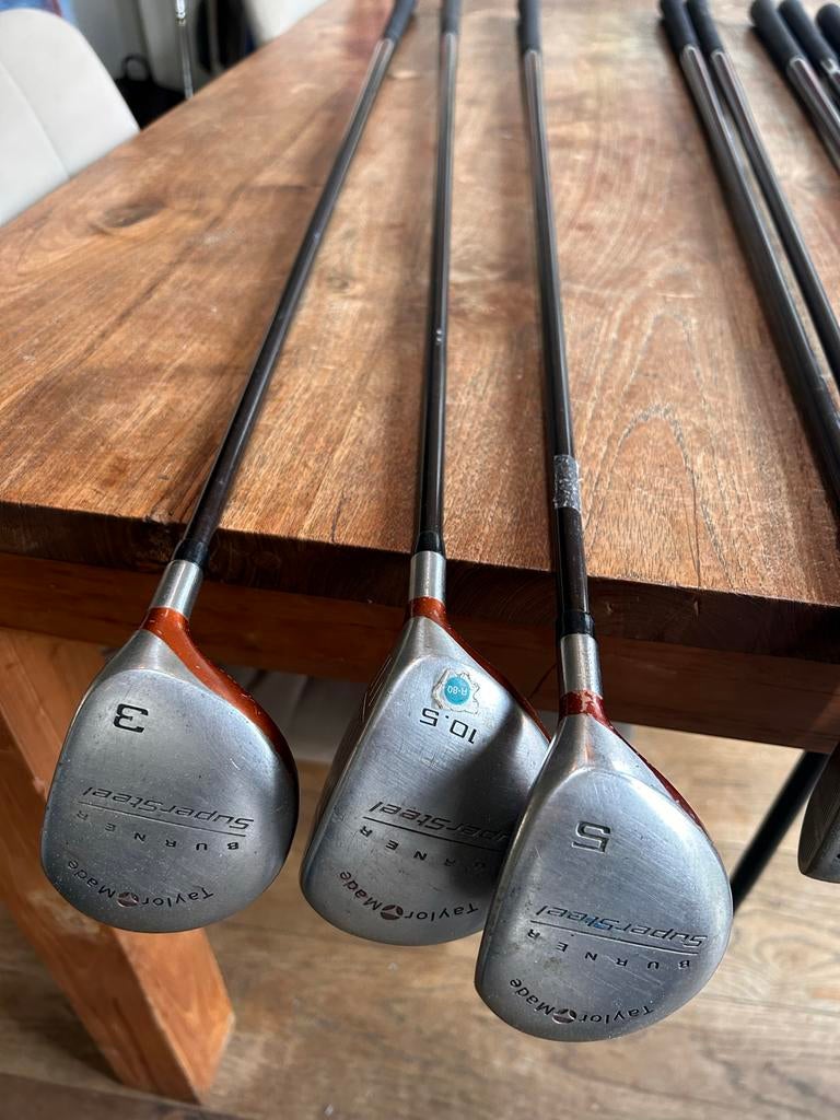 Tas + Taylormade Supersteel Burner Golfset, Ophalen, Gebruikt, Set, Overige merken
