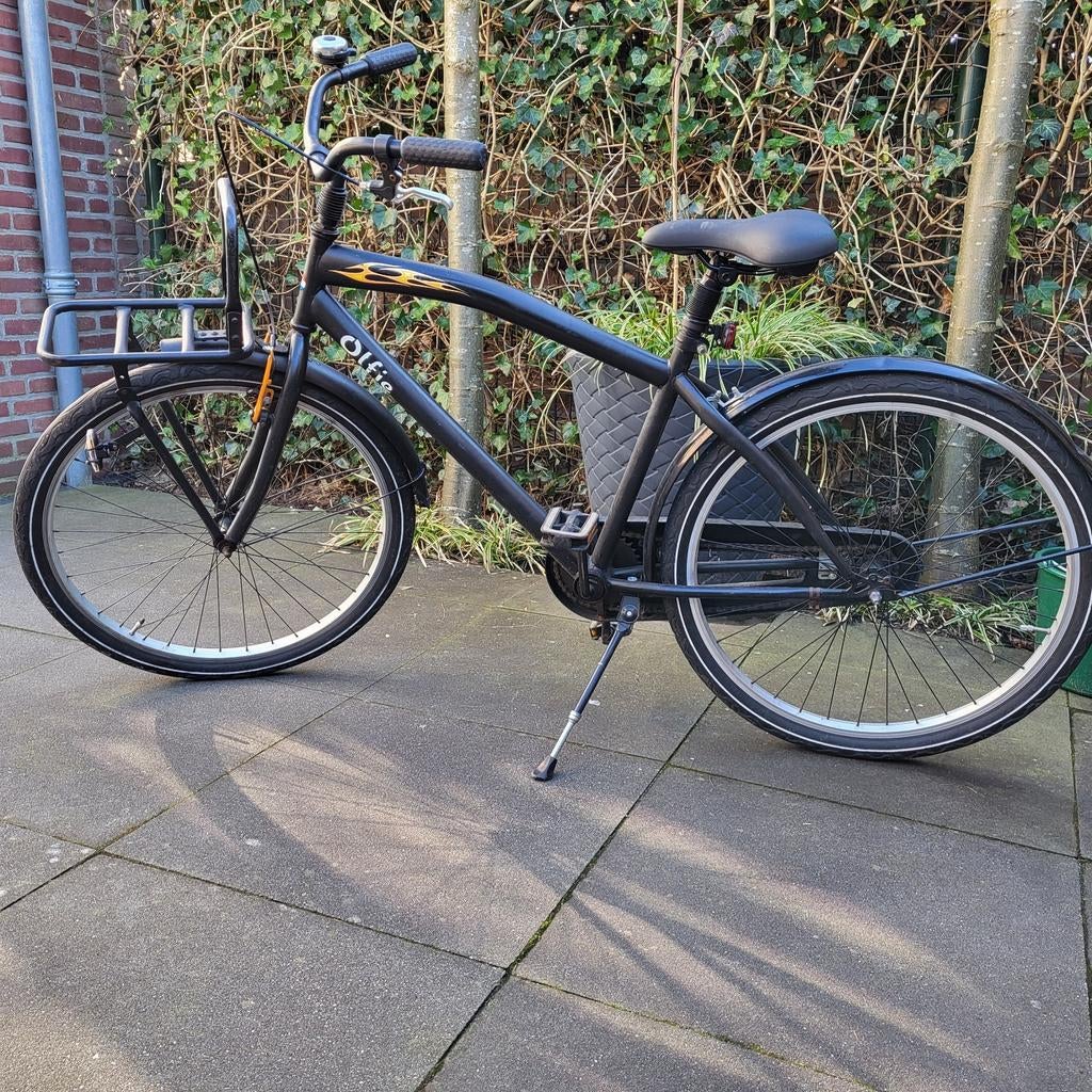 Stevige 24 inch fiets met voordrager - Gebruikt, Ophalen, Gebruikt, 24 inch, Olfie