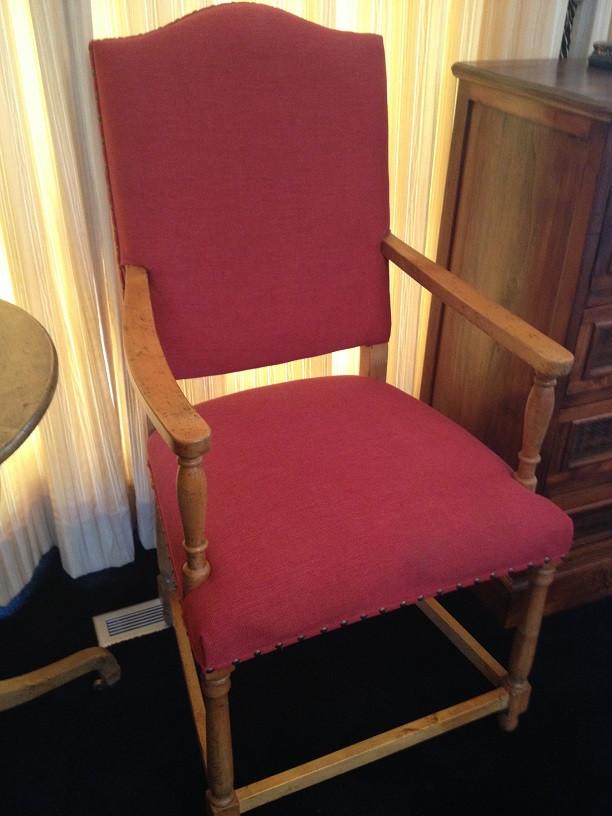 STOFFEN ARMSTOEL "Ralph Lauren" FAUTEUIL - ZETEL Flamant, Wilms, Nieuw, Ophalen of Verzenden, Landelijk