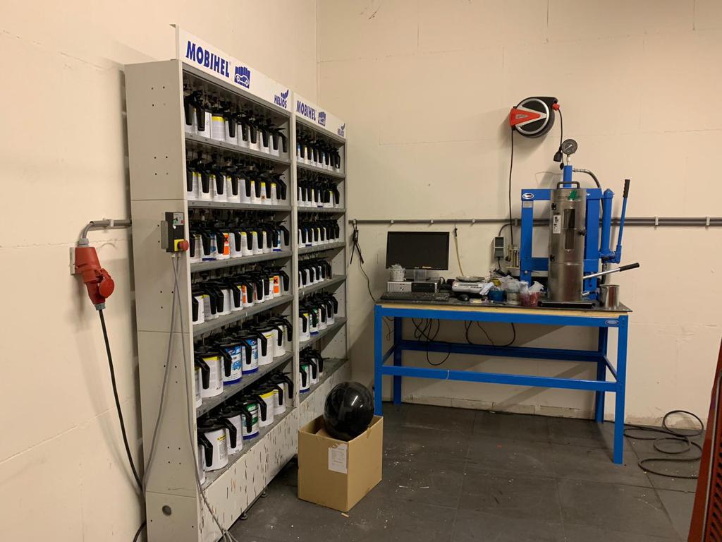 Verfmeng wand inclusief toebehoren, Doe-het-zelf en Verbouw, Verf, Beits en Lak, Ophalen, Gebruikt, Overige kleuren, Verf