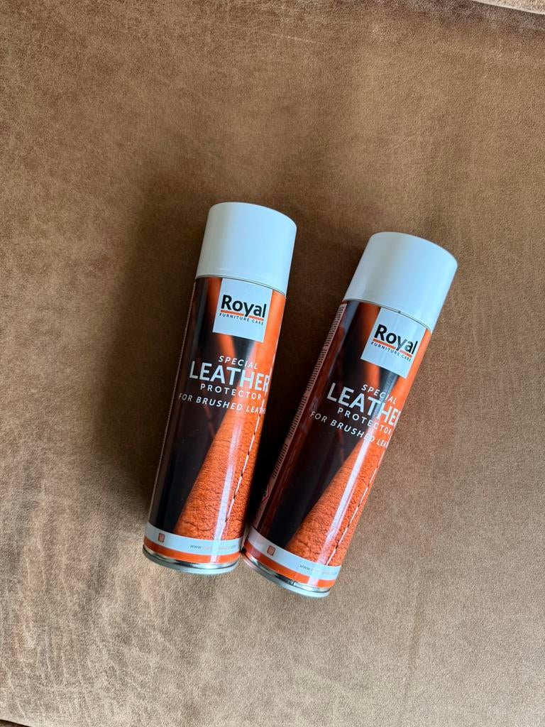 Impregneerspray Royal meubels voor microleer, nubuck, suede, Huis en Inrichting, Banken | Bankstellen, Ophalen of Verzenden, Nieuw
