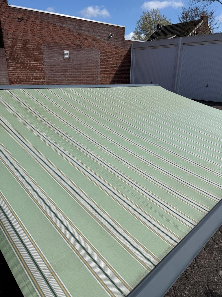 Zonnescherm weinor 550 x 350 cm, Tuin en Terras, Zonneschermen, Ophalen, Gebruikt, 450 cm of meer, 150 tot 300 cm