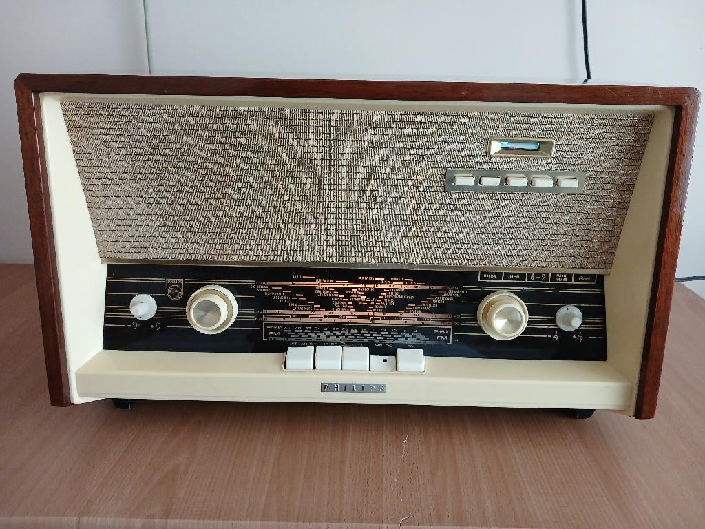 philips buizen radio, Audio, Tv en Foto, Radio's, Ophalen, Gebruikt, Radio