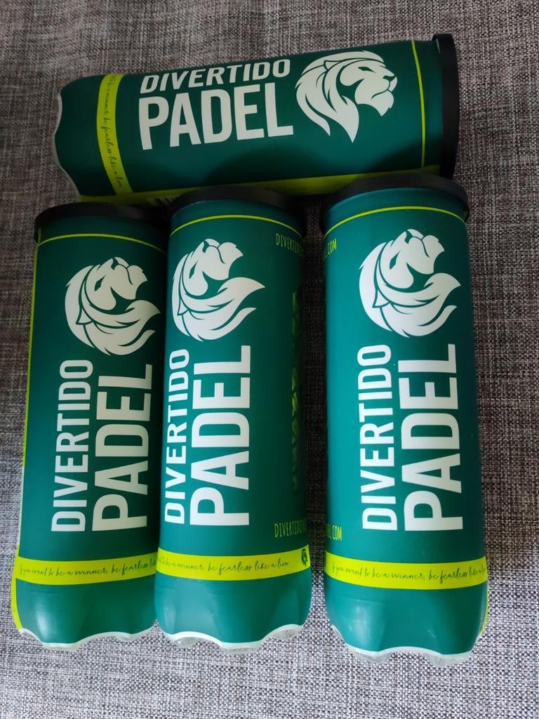 Divertido Padel ballen - Nieuw (12 stuks), Ophalen, Nieuw, Padelballen