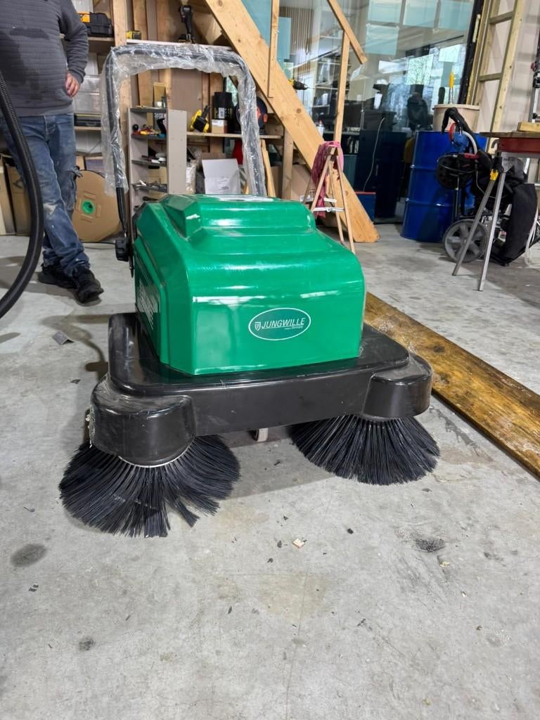 Jungwille JW-FS-35 handveegmachine –binnen & buiten, Ophalen, Zo goed als nieuw