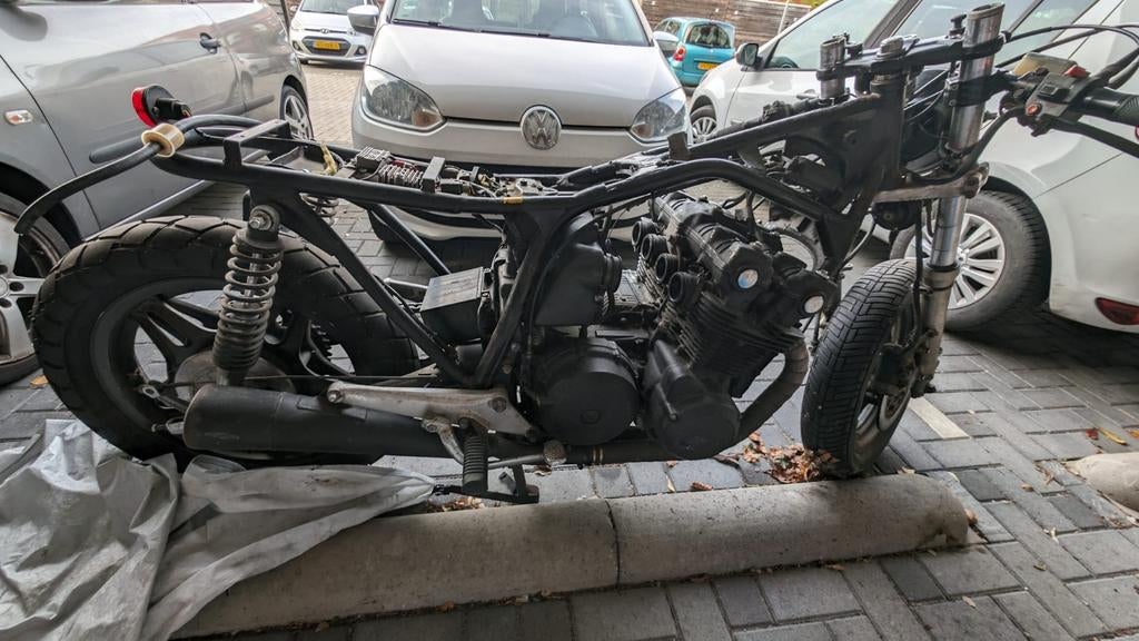 Honda CB750K Caferacer Project - Rijdt momenteel niet, Motoren, Particulier, 4 cilinders, Overig