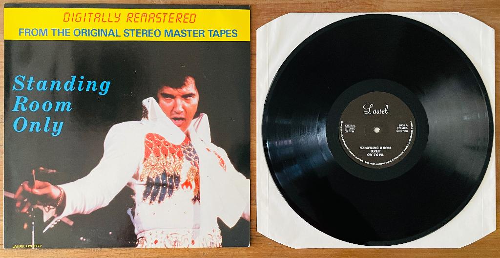 Elvis Presley - Standing Room Only - Import LP - 1987 (MINT), Verzenden, Zo goed als nieuw, 12 inch, Poprock