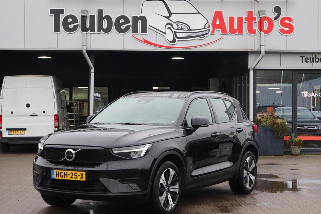 Volvo XC40 Recharge Core 92,6% SOH, Apple carplay, Android a, Stof, Gebruikt, Zwart, 231 pk