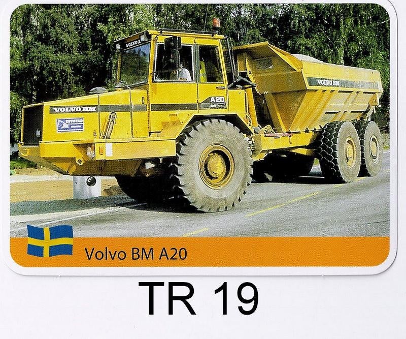 Tr19 autokaart Volvo BM A20, Ophalen of Verzenden, Zo goed als nieuw, Auto's