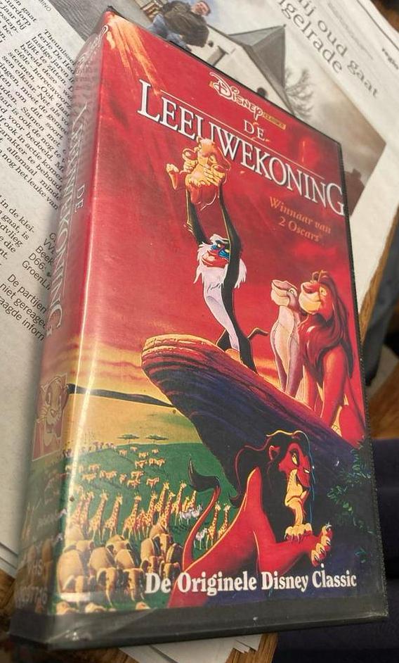 De Leeuwenkoning VHS - Originele Disney Classic, Alle leeftijden, Ophalen of Verzenden, Gebruikt, Actie en Avontuur