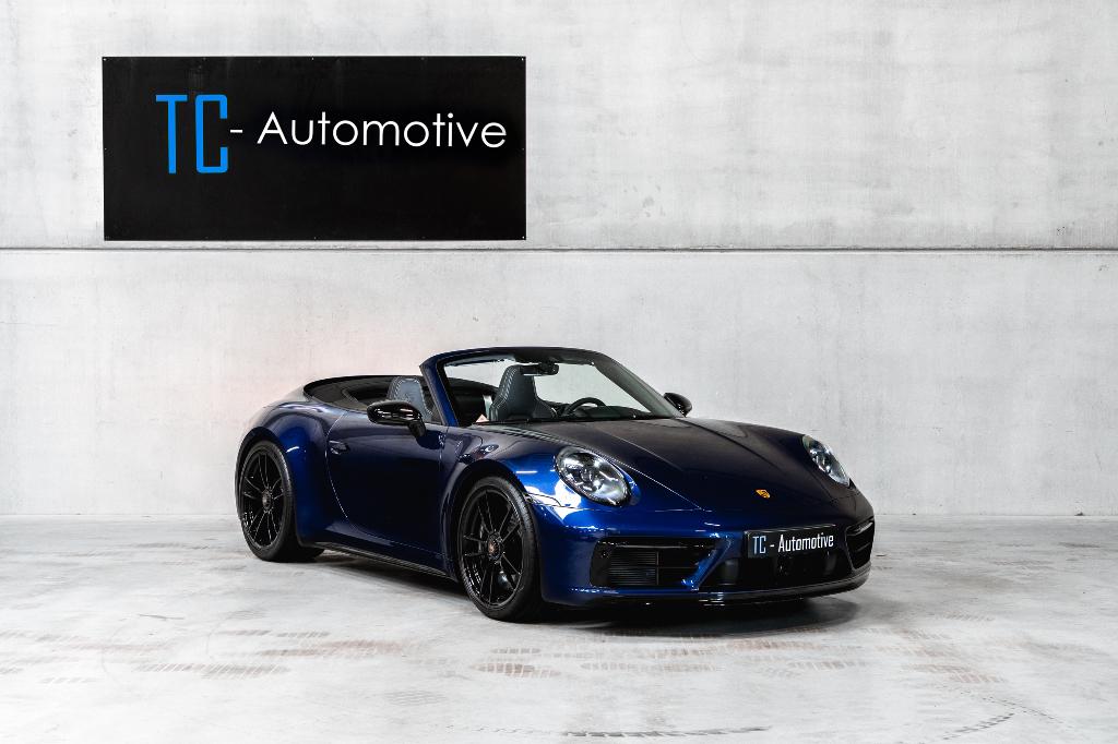 Porsche 992 3.0 GTS Cabriolet 2024, Auto's, Automaat, Achterwielaandrijving, Cabriolet, Leder