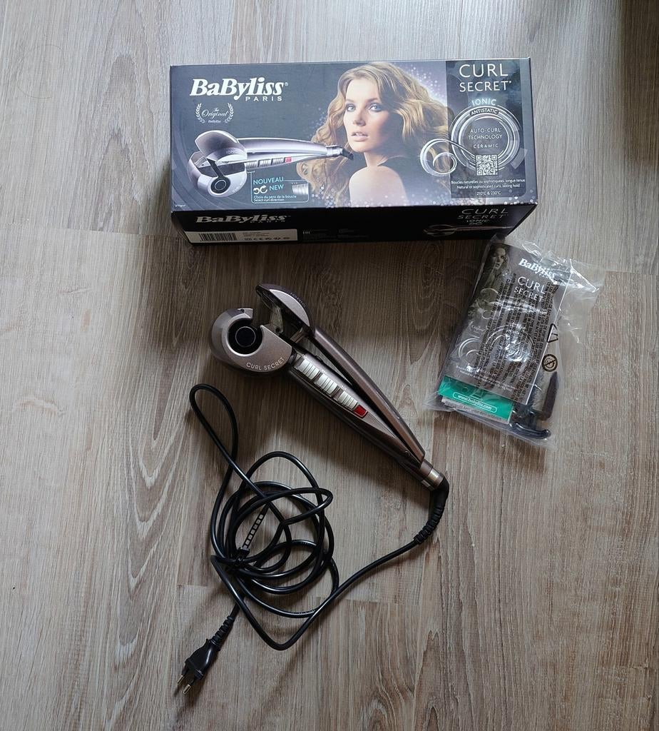 Babyliss Curl Secret automatische krultang, Ophalen of Verzenden, Zo goed als nieuw, Krultang of Stijltang