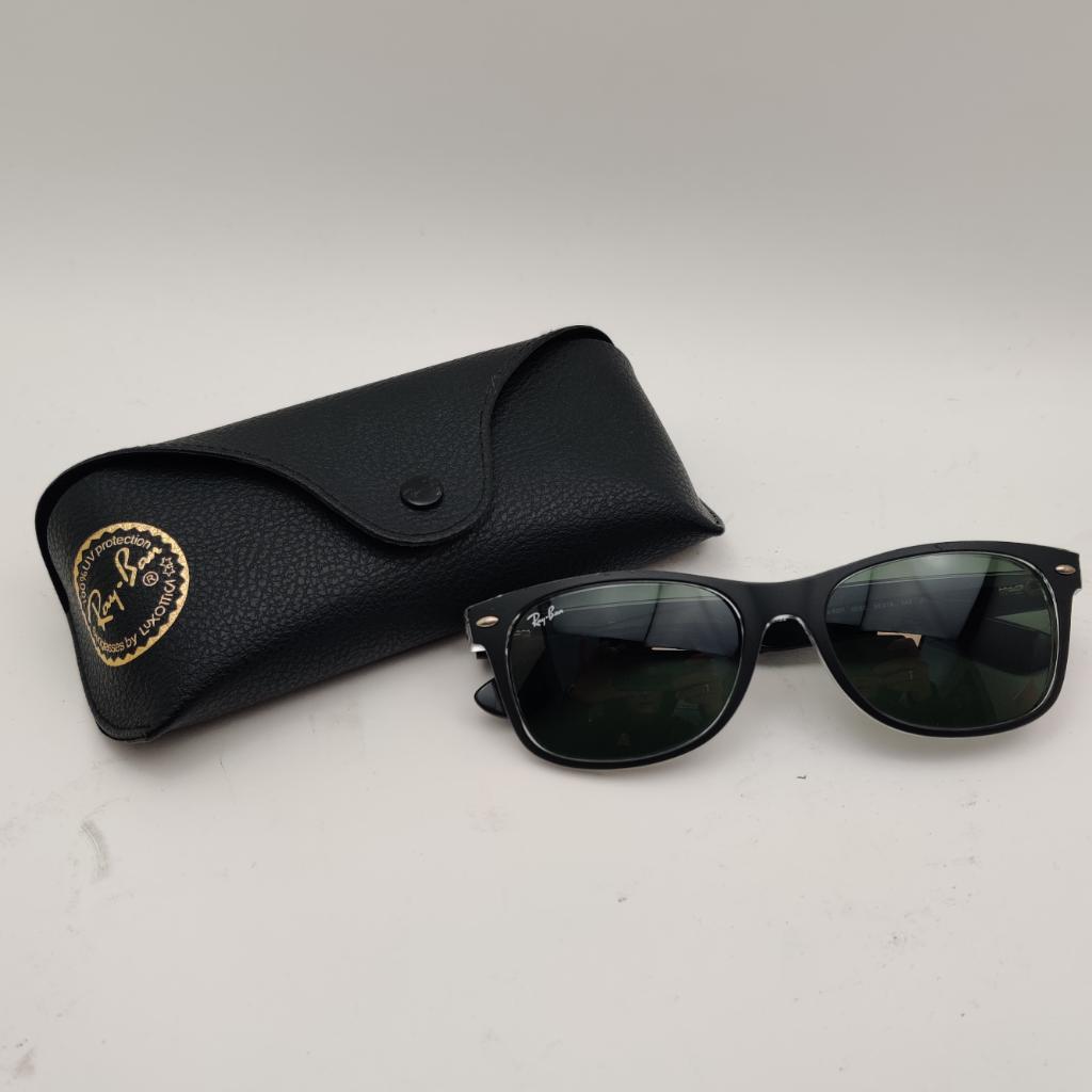 Ray-Ban New Wayfarer RB2132 nu voor €89.99, R, Zonnebril, R, Zwart