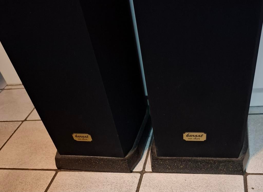 Boxen Karaat van Allur, Gebruikt, 120 watt of meer, Front, Rear of Stereo speakers, Ophalen
