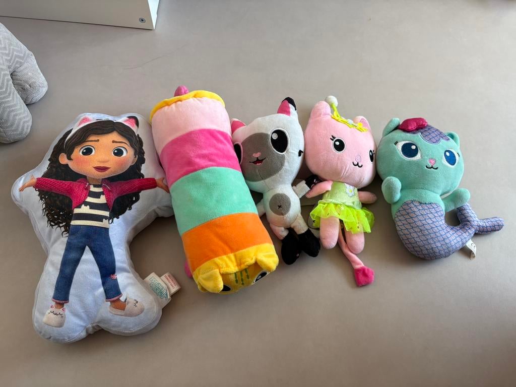Knuffels Gabby’s poppenhuis, Overige karakters, Ophalen of Verzenden, Zo goed als nieuw, Overige typen