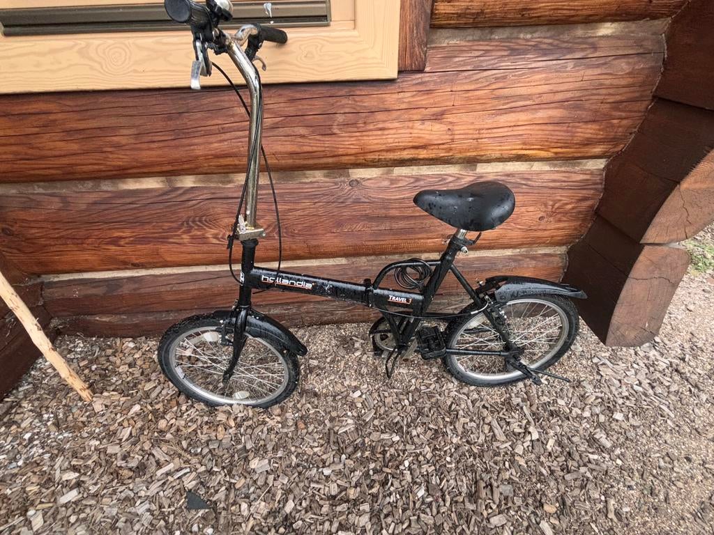 Hollandia Travel 1 vouwfiets - Leuk en handig, Fietsen en Brommers, Fietsen | Vouwfietsen, Gebruikt, Ophalen, Overige merken, Totaal opvouwbaar