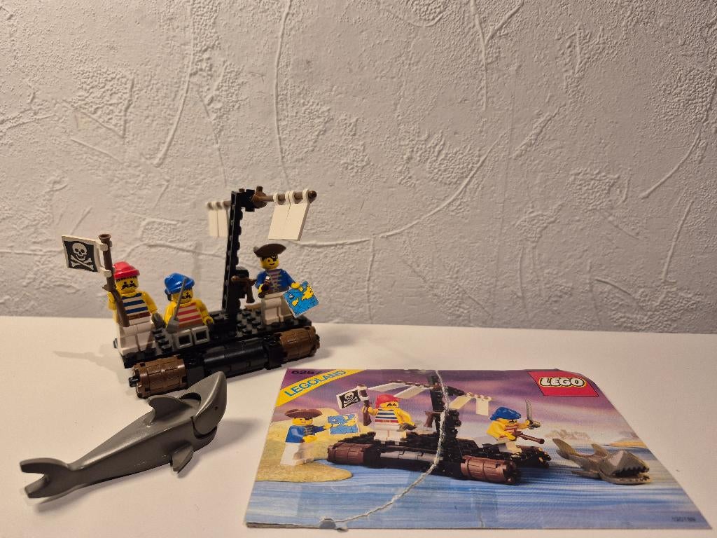 Lego Pirates 6257 Castaway's Raft, Ophalen of Verzenden, Gebruikt, Complete set, Lego