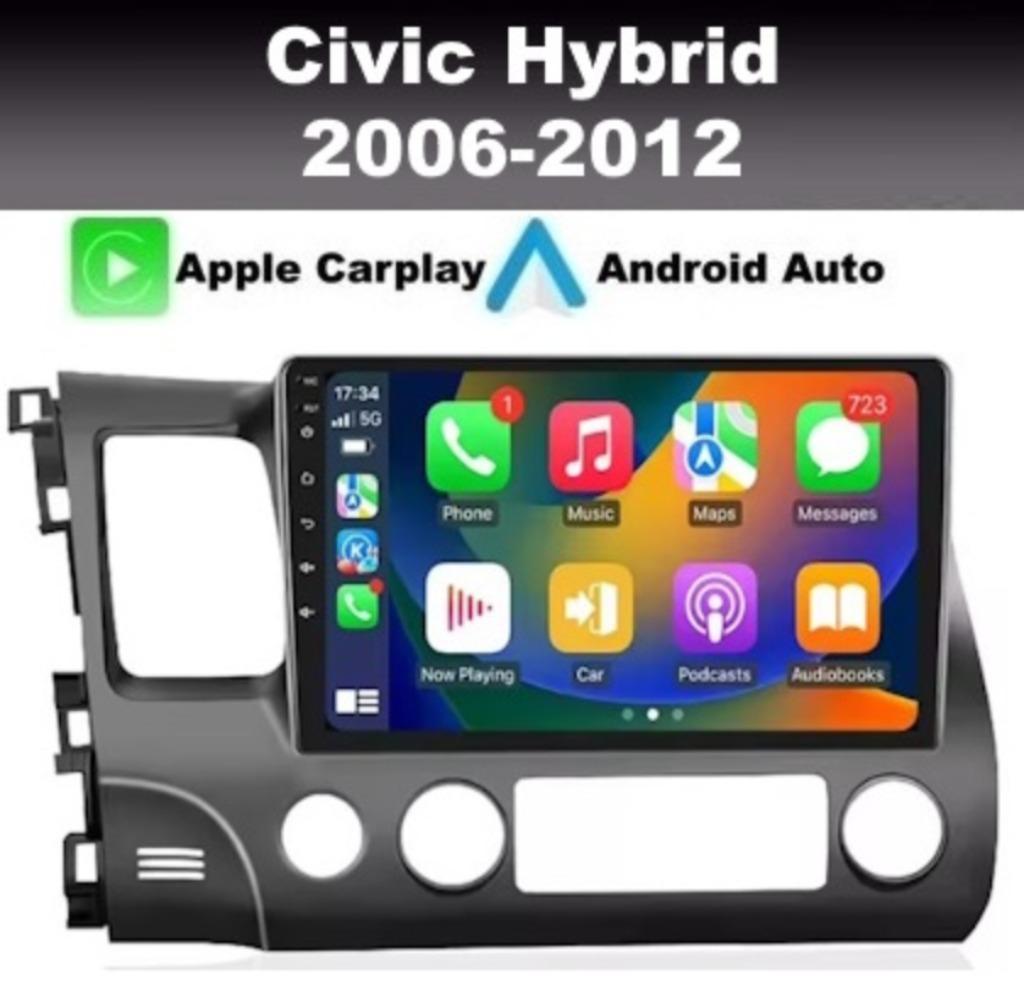 Honda civic radio navigatie android 13 wifi dab+ carplay, Ophalen of Verzenden, Nieuw
