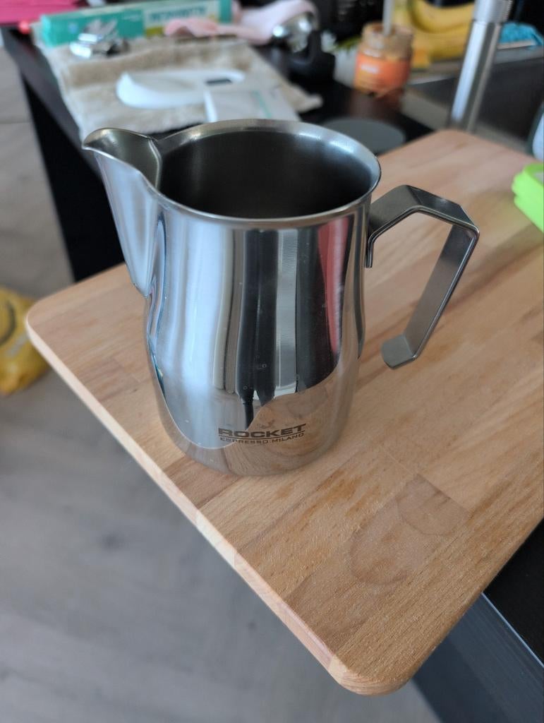 Rocket Espresso Milano Melkkan voor Cappuccino, Zilver, Ophalen of Verzenden, Metaal, Overige merken