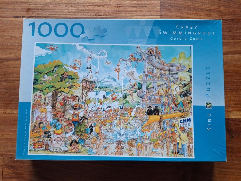 Puzzel 1000 stukjes, Ophalen of Verzenden, 500 t/m 1500 stukjes, Zo goed als nieuw