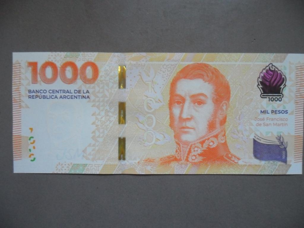 Argentinië #367 [ND} / 1000 pesos UNC, Verzenden, Zuid-Amerika, Los biljet
