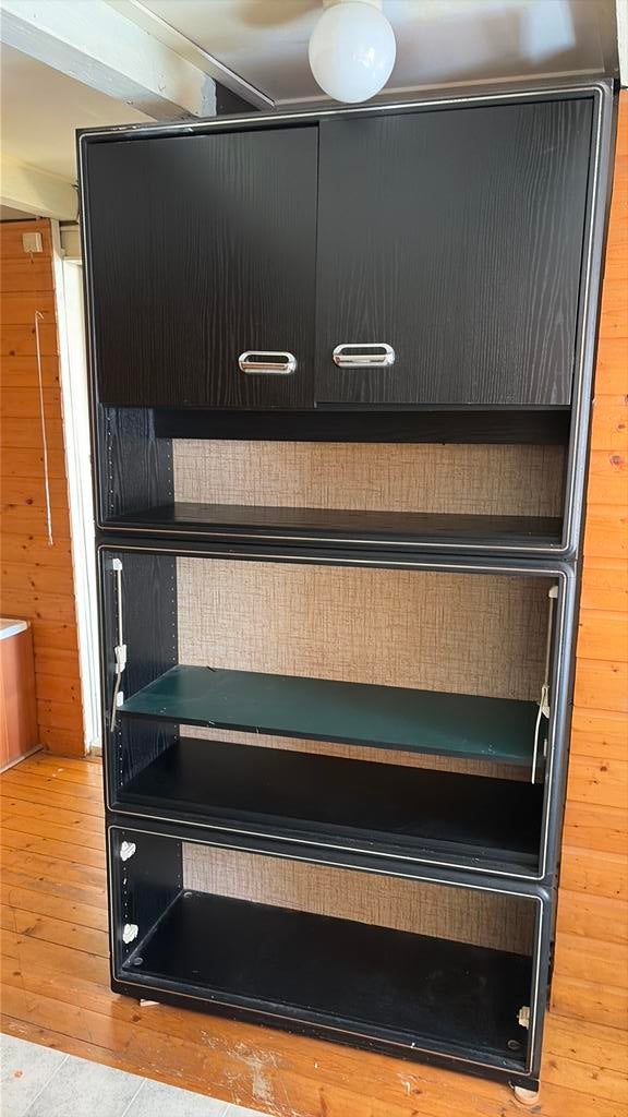 Vintage zwart kast, Ophalen, Zo goed als nieuw, 25 tot 50 cm, 50 tot 100 cm