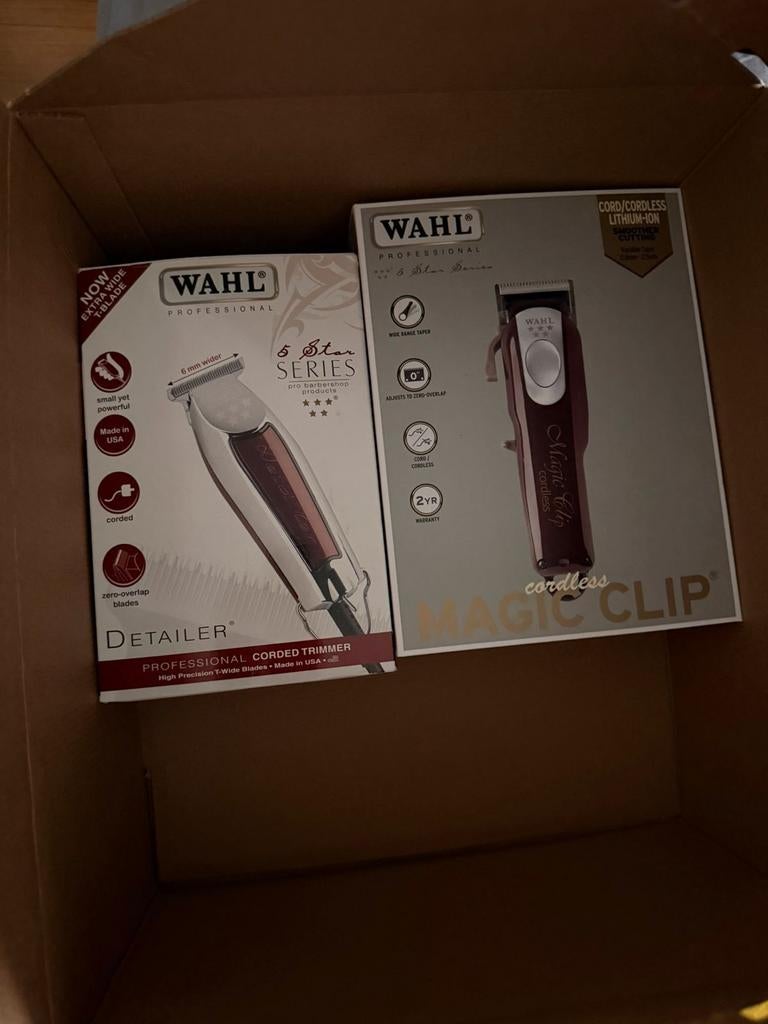 Wahl Tondeuse Cordless Magic Clip & Detailer Trimmer Set, Ophalen of Verzenden