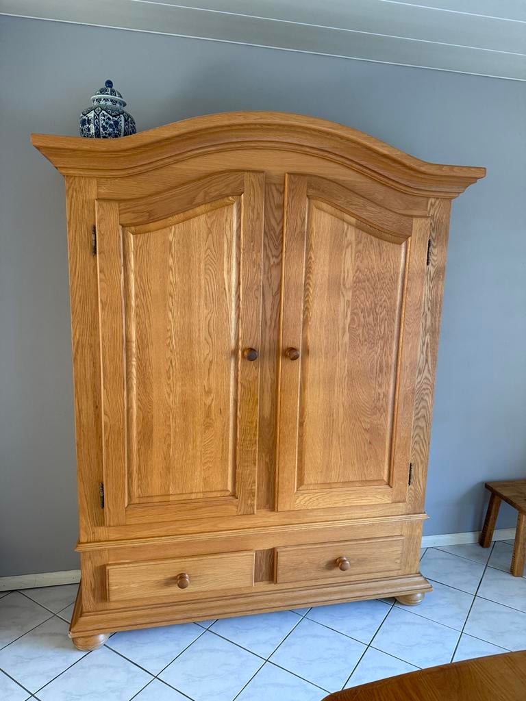 Eiken toogkast, Huis en Inrichting, Ophalen of Verzenden, Gebruikt