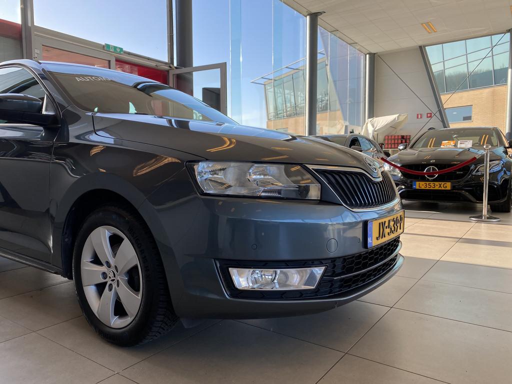 Skoda Rapid Spaceback 1.2 TSI Greentech JOY Automaat, Panora, 12 maanden, Stof, Gebruikt, Euro 6