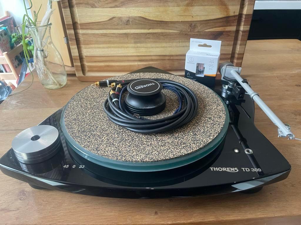 Thorens TD 309 Platenspeler, Audio, Tv en Foto, Platenspelers, Ophalen, Gebruikt, Platenspeler, Thorens